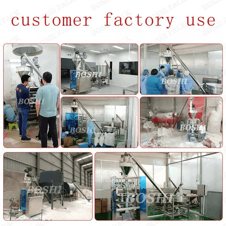 Maize Automatic Powder Packing Machine 250g 500g With Filling Wrapping