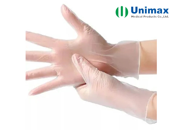 disposable EN455 Clear Plastic Gloves For Food Handling high density