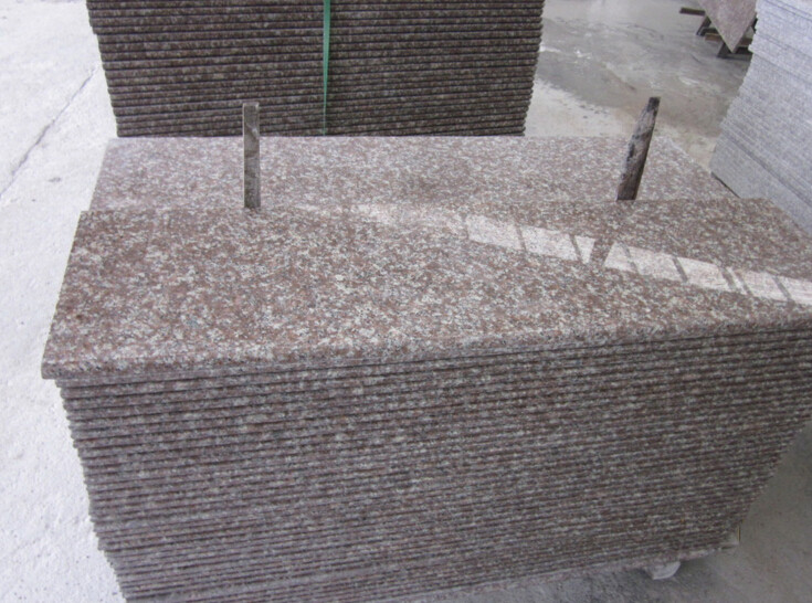 Rosa Pink Granite Stone Slabs Commercial And Residential Construction
