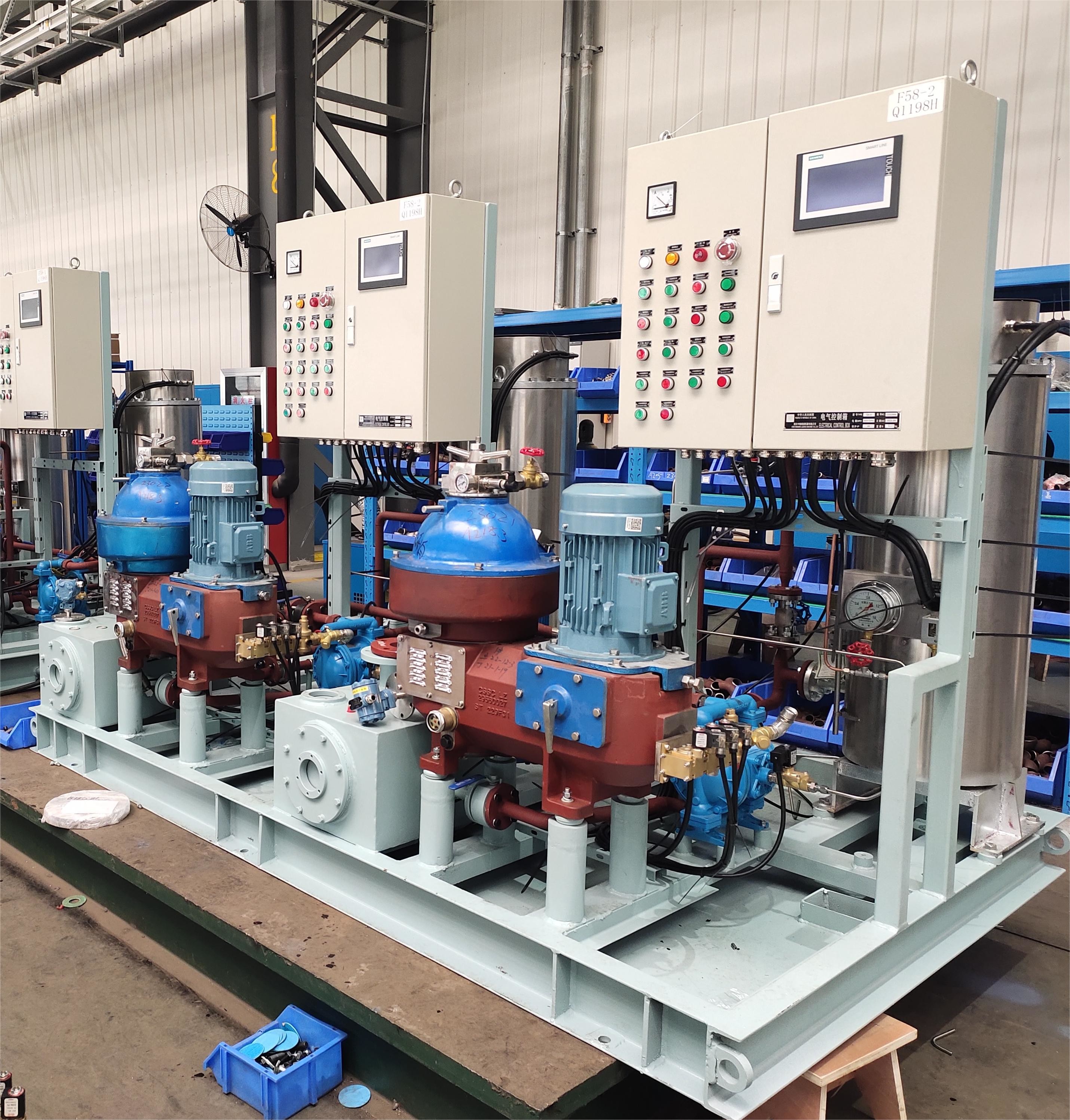 HFO LO Fuel Oil Handling System Supply Container Type for Land Power Station