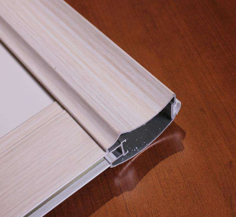 Kitchen Cabinet Aluminium Profile , Powder Coated Extruded Aluminum Profiles