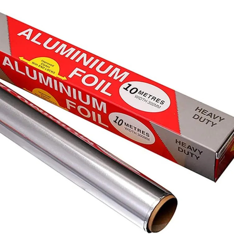 Silver Food Grade Aluminum Roll Foil Customized Odorless For Catering