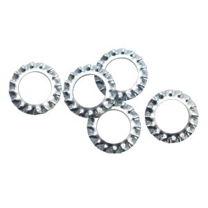 China Zinc Plating Toothed Lock Washer Types A DIN6797 65Mn With External Teeth on sale