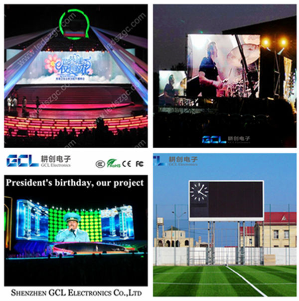 advertising display indoor outdoor P10 used led display