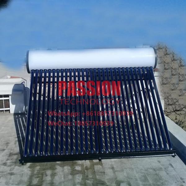 150L Vacuum Tube Solar Water Heater 300L White Water Tank Solar Pool Heating