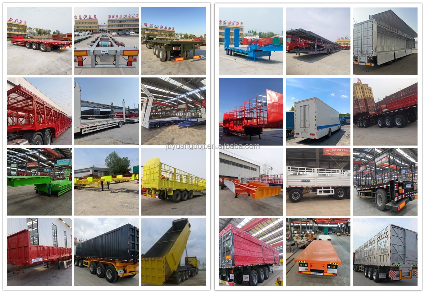 Customization Tarpaulin Type Box Truck Trailer for Bulk Cargo Transport in Russia