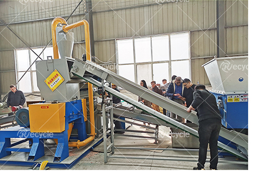 100-1000kg/h Waste Copper Separating Granulator Crusher Plant for Building Material Shops