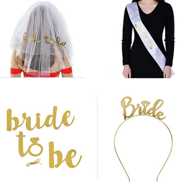 The new single party outfit, the wedding party carnival ball gown, the shoulder lead gold set 5 sets to buy. double-laye
