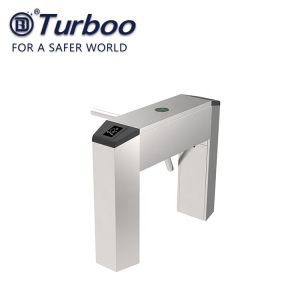 Low Noise Drop Arm Turnstiles Pedestrian Barrier Gate With Stable Operations