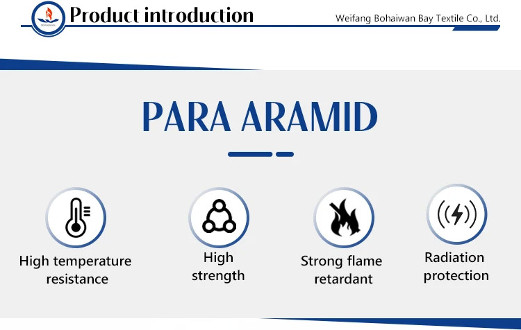 Lightweight Para Aramid Fabric Tear Resistant For Various Applications