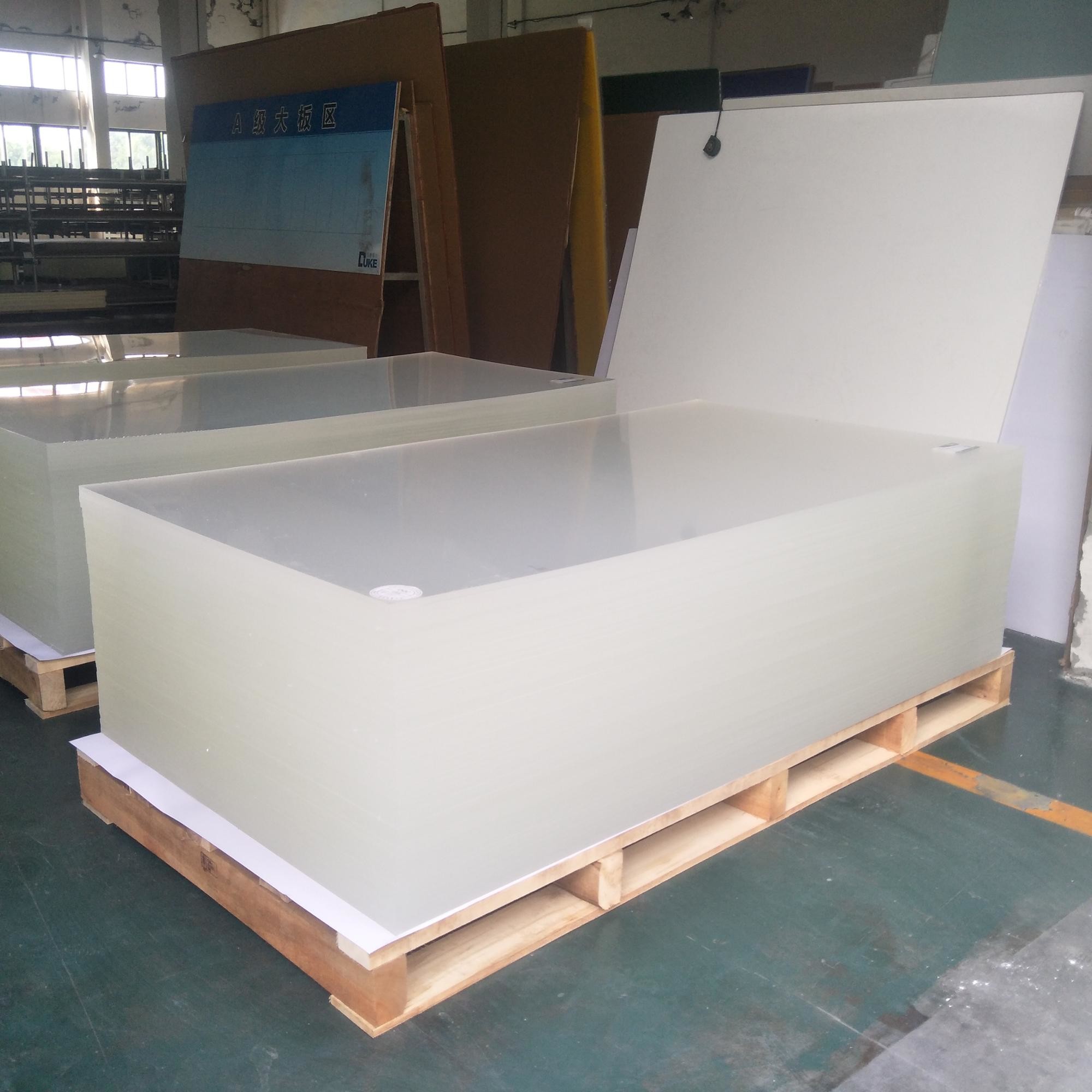 Non Toxic 92% Transparent Cast Acrylic Sheet 1/8'' PMMA Panel