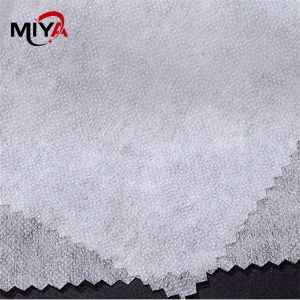 Microdot Polyamide Adhesive Non Woven Fusible Interlining 100% Polyester