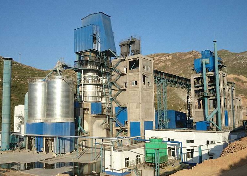 Intelligent Control Calcination Equipment , Lime Vertical Shaft Kiln