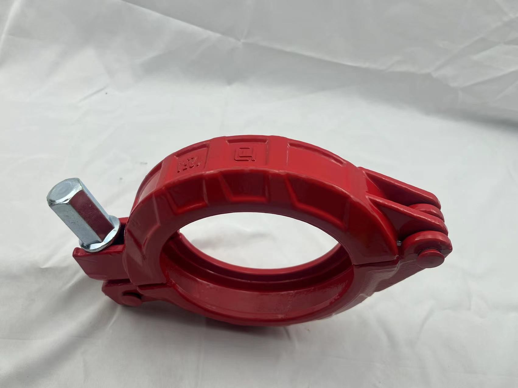 Concrete Pump Quick Release Pipe Clamps Putzmeister Wedge Type Clamp