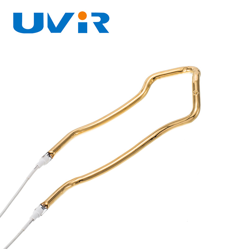 3D Gold Coating Infrared Heater Quartz Tube Electric 45-480V