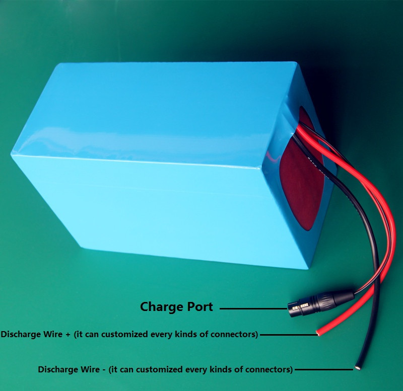 DIY 48v1000W Electric Bike Lithium Battery 48V 30Ah Li-ion 18650 battery with 30A BMS for E Bike Battery