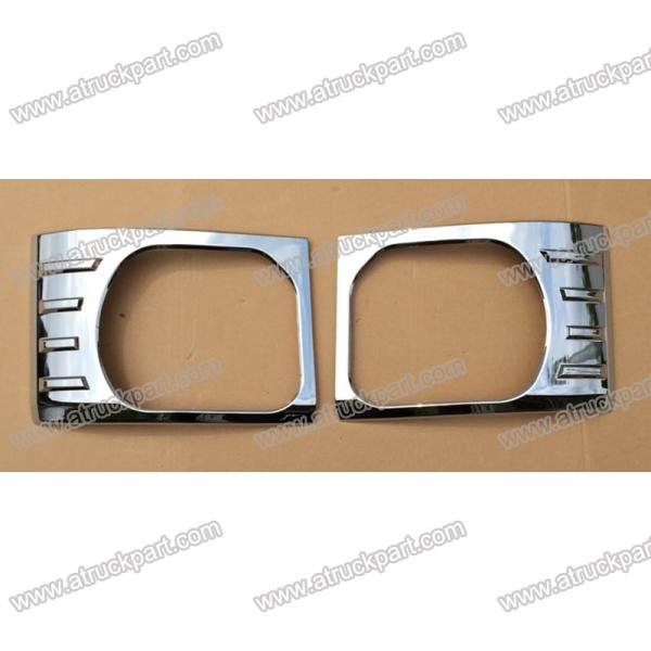 Chrome Head Lamp Case For ISUZU NPR 150 NQR 175 NMR 130 NLR 130 Truck Spare Body