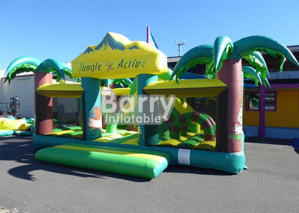 Outdoor n Indoor PVC Material Equipment Toys Jungle Theme Big Toddler Inflatable