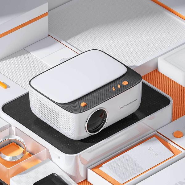 T5 Mini Cost Effective Projectors Full HD Native 1080P Mini Projector Android 11