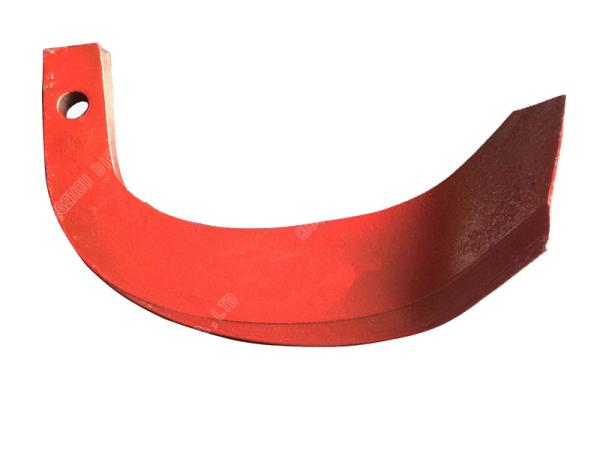 Double Hole Rotary Tiller Blades 581 for agricultural machine 450g-600g spraying