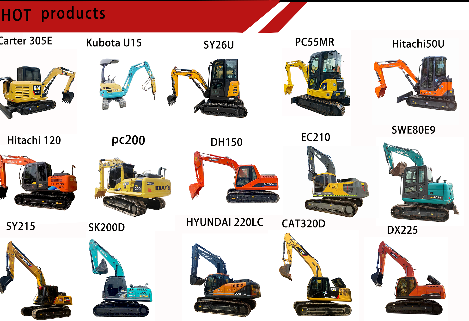 0.2m3 Second Hand EX 60 Excavator 6T Working Hours 0-2000