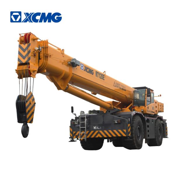 Hydraulic Rough Terrain Boom Truck Crane With Energy Saving Hydraulic System