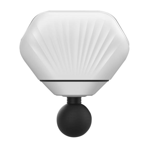 White And Pink Seashell Mini sport muscle massager Wireless Body Relaxation