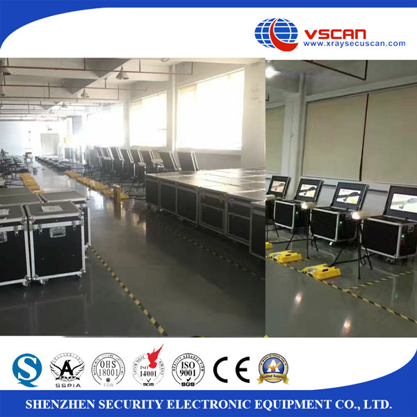 Mobile Under Vehicle Surveillance System with 1920*1080 image resolution , CE standard
