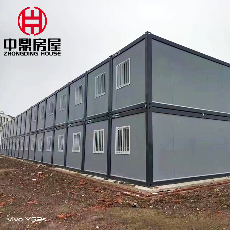 Expandable Modular Prefabricated House with Steel Detachable Container Design