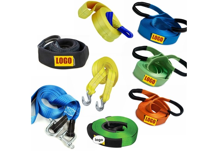 Static Tractor Supply Tow Strap Vehicle Recovery Tools Non - Stretch Type