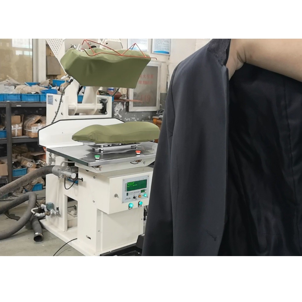 220V Lady Jacket Suit Dress Pressing Machine With Steam Heating Chamber blazer suit suit press machine