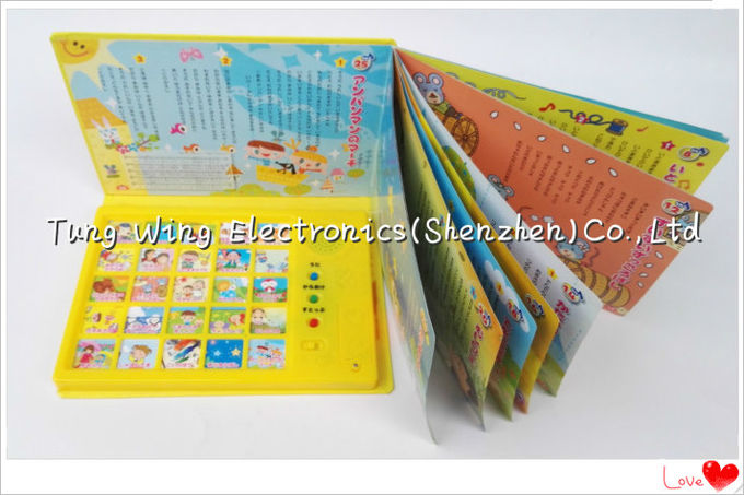 Intellectual Book Baby Sound Module Multi Panels Push Button ICTI