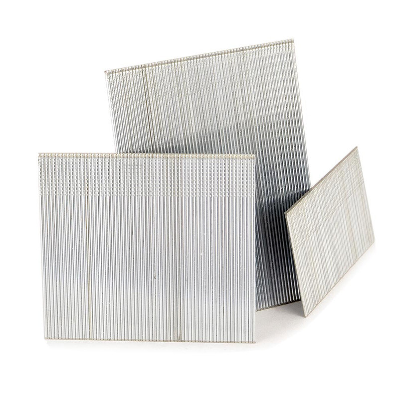 32mm 16Ga Finish Brad Nails Galvanized silver Surface 3.0mm Head For Furniture