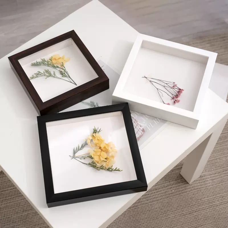 Personalized Mdf Wooden Small Picture Frames Tabletop Home Decor Customized Size