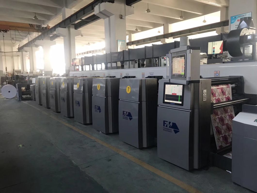 High Speed 6 Color Paper Flexographic Type Flexo Printing Machine Fengming Brand