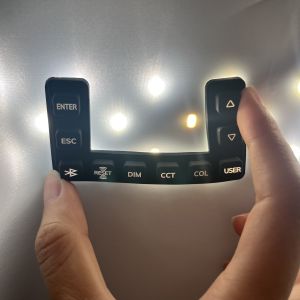 Silicone Rubber Keypad With Backlight Customized Logo