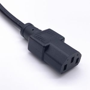 Japan AC Power Extension Cord 3 Prong With VCTF 3 * 0.75mm 2 Wire Type