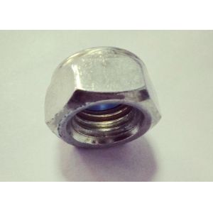 China 17mm Thickness Nylon Hex Nuts M18 X 1.5 With Repeatedly Dismantled 5 To 50 Times on sale
