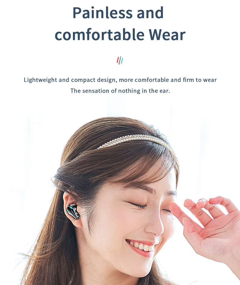 IPX5 Waterproof Wireless Gaming Earbuds HSP BLE 20KHz With Mic No Delay