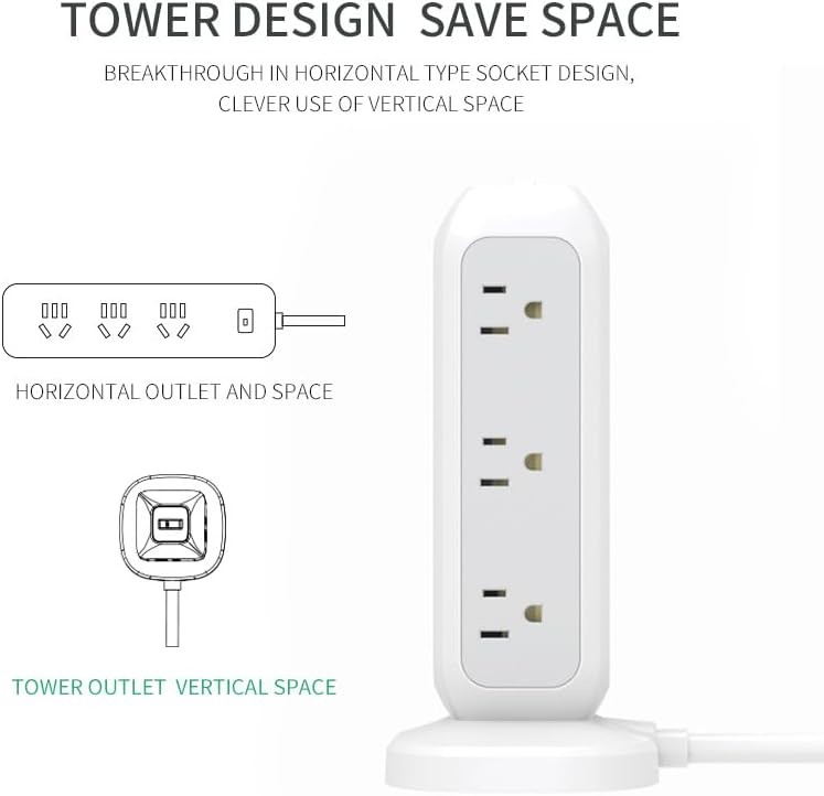 Multifunctional Gan PD Fast Chargers Extension Socket 65W for Desktop