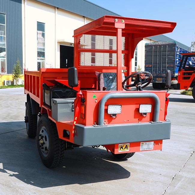 Stable Durable 3 Ton Underground Mining Truck Ultra Narrow Axle Leaf Spring