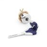 Buy cheap CW 90 Degree Safe Cam Lock 32mm Head Diameter Iron Housing Brighr Color from wholesalers