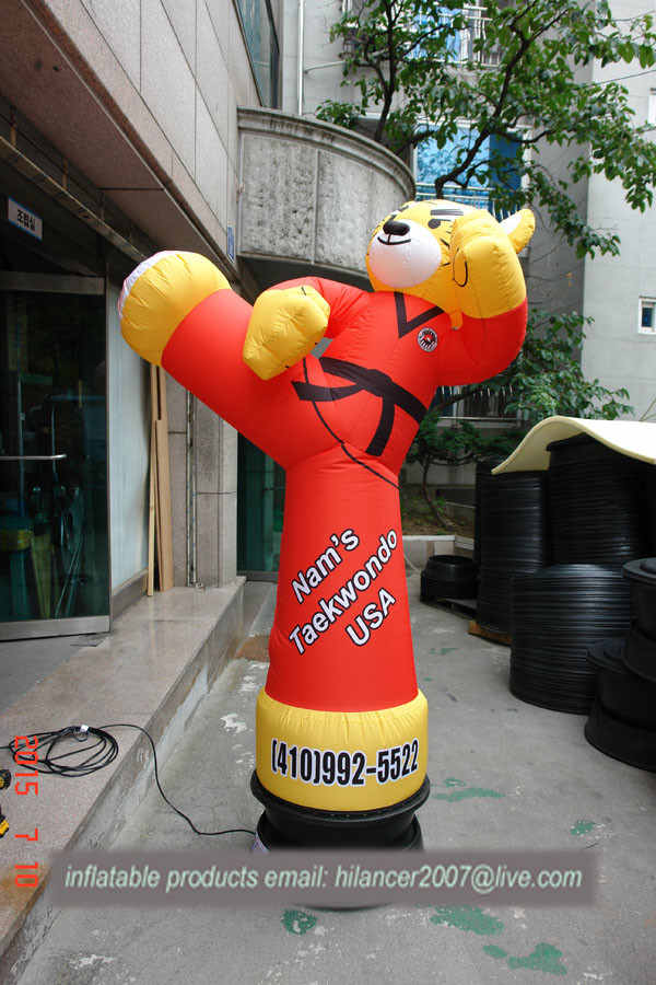 Customized chinese new year inflatables mushroom