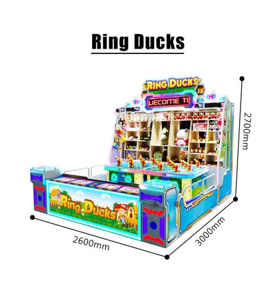 Popular Electronic Arcade Simulator Commercial Shopping mall Ring Ducks Game