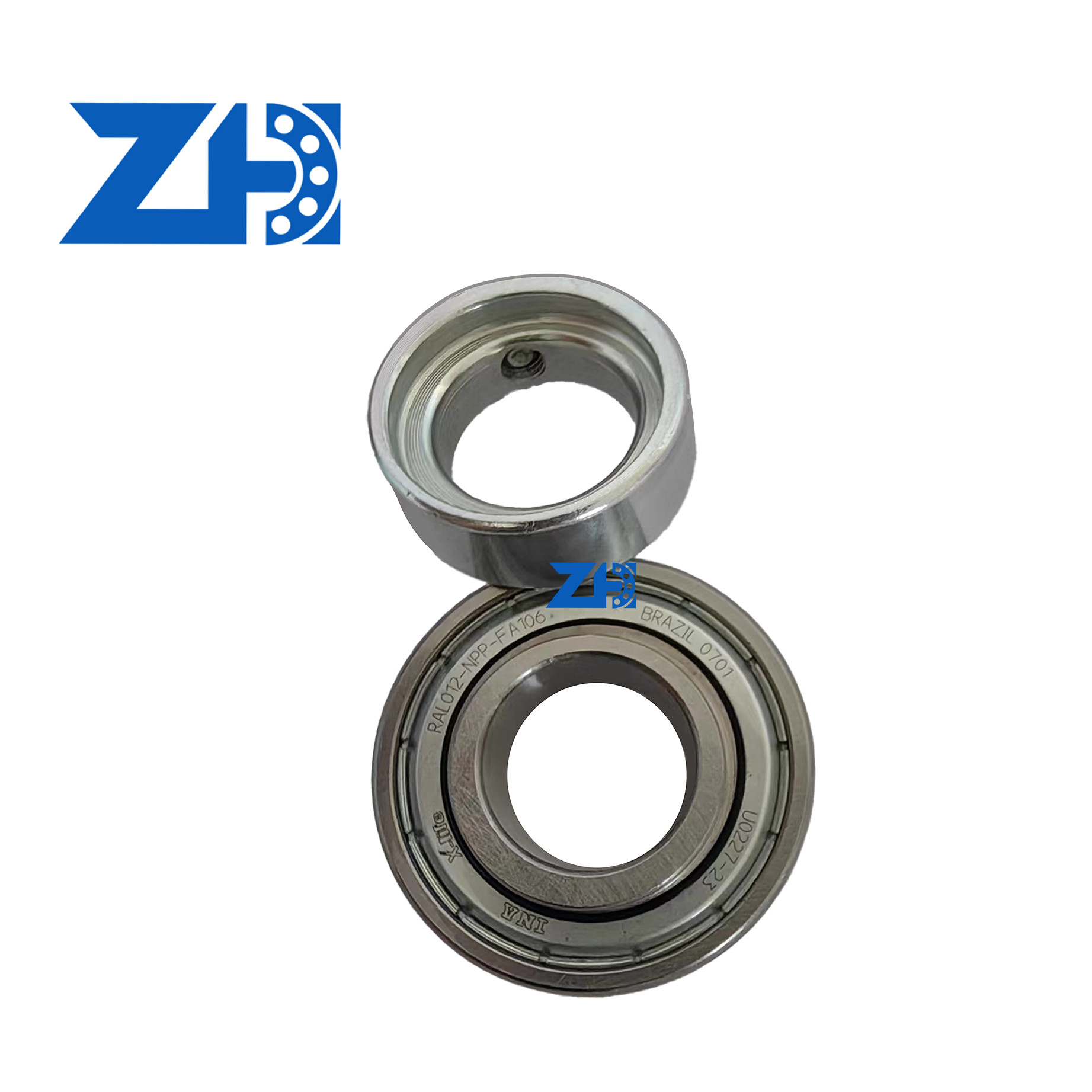 RAL012-NPP-FA106 RAL012 Insert Ball Bearing - Double Seals, Single Row, Eccentric Lock