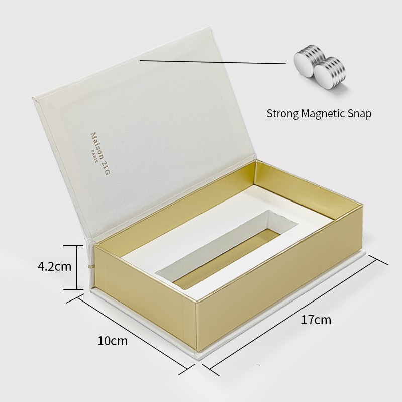Custom Luxury Paper Packaging Magnetic Closure Gift Box Custom Logo Paper Magnetic Box For Perfume Cosmetic Packaging
