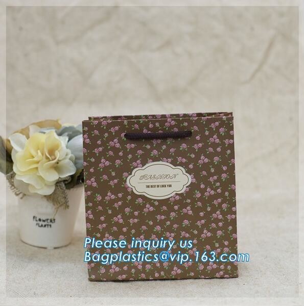 Luxury Paper Gift Carrier Shopping Bag Party Bag with Handles,printed paper carrier bag for apparel shopping bag, bageas