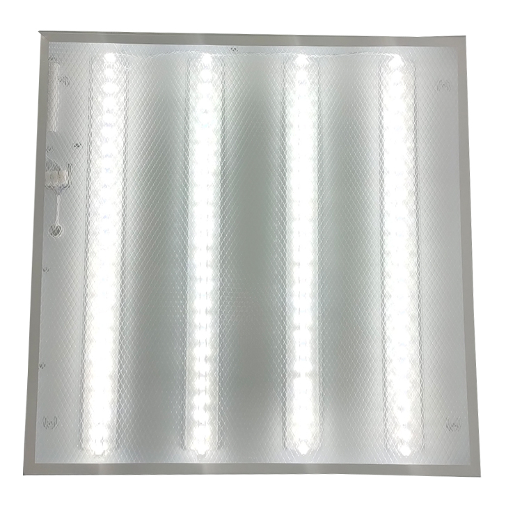 36W Prismatic Back Light LED Panel Light 595*595*19mm for Working Temperature -45 55C