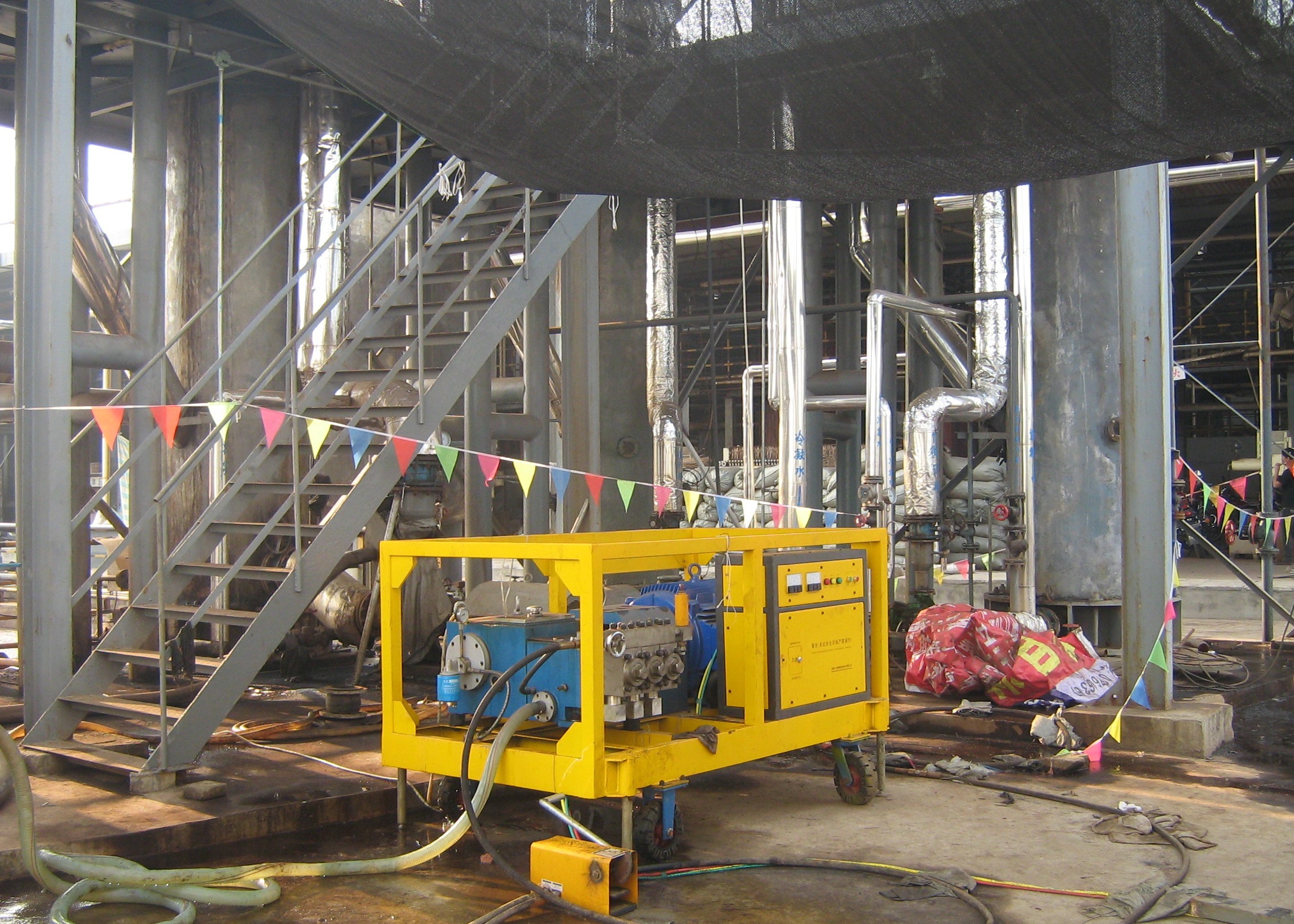 Electric Motor Explosion Proof Hydro Test Pump High Pressure Testing System