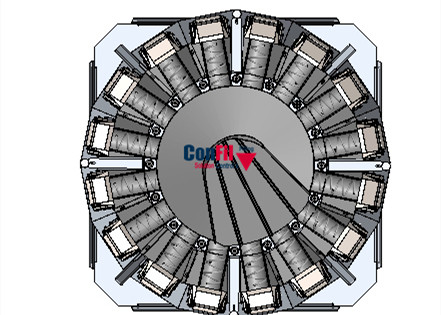 Multihead Weighing Machine Multihead Weigher for Vegetables Olives Hygienic